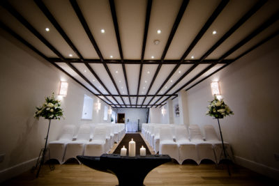 The Courtyard Ceremony Room at Gretna Hall