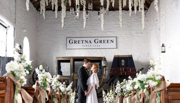 The Coach House Marriage Room at Gretna Hall Hotel