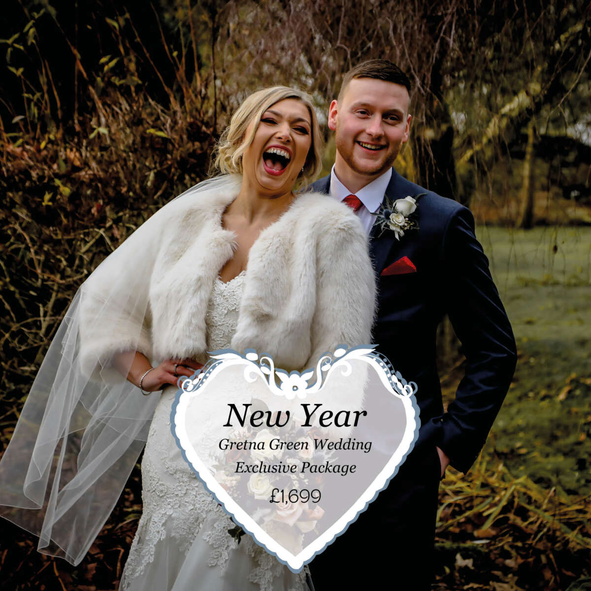 New Year Wedding Package at Gretna Hall